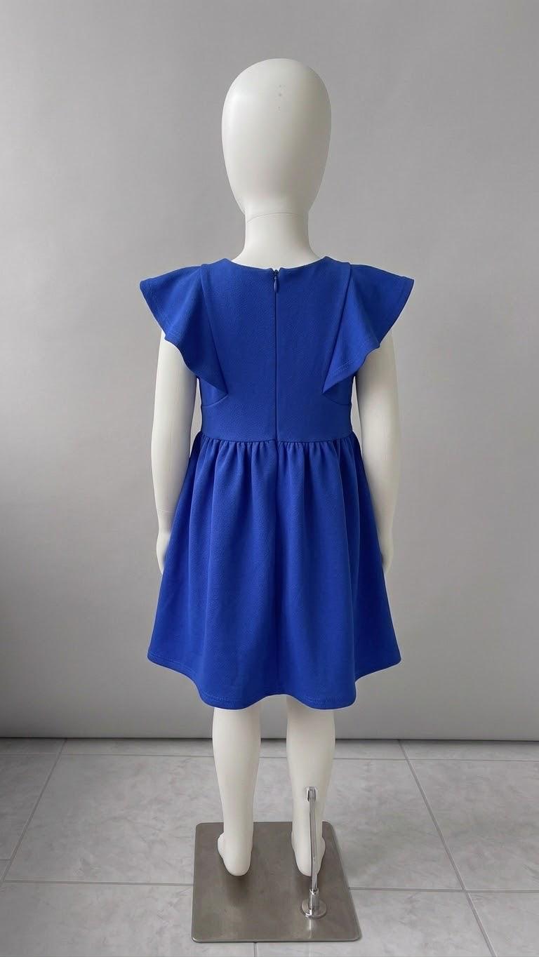 Royal Blue-Casual Dress